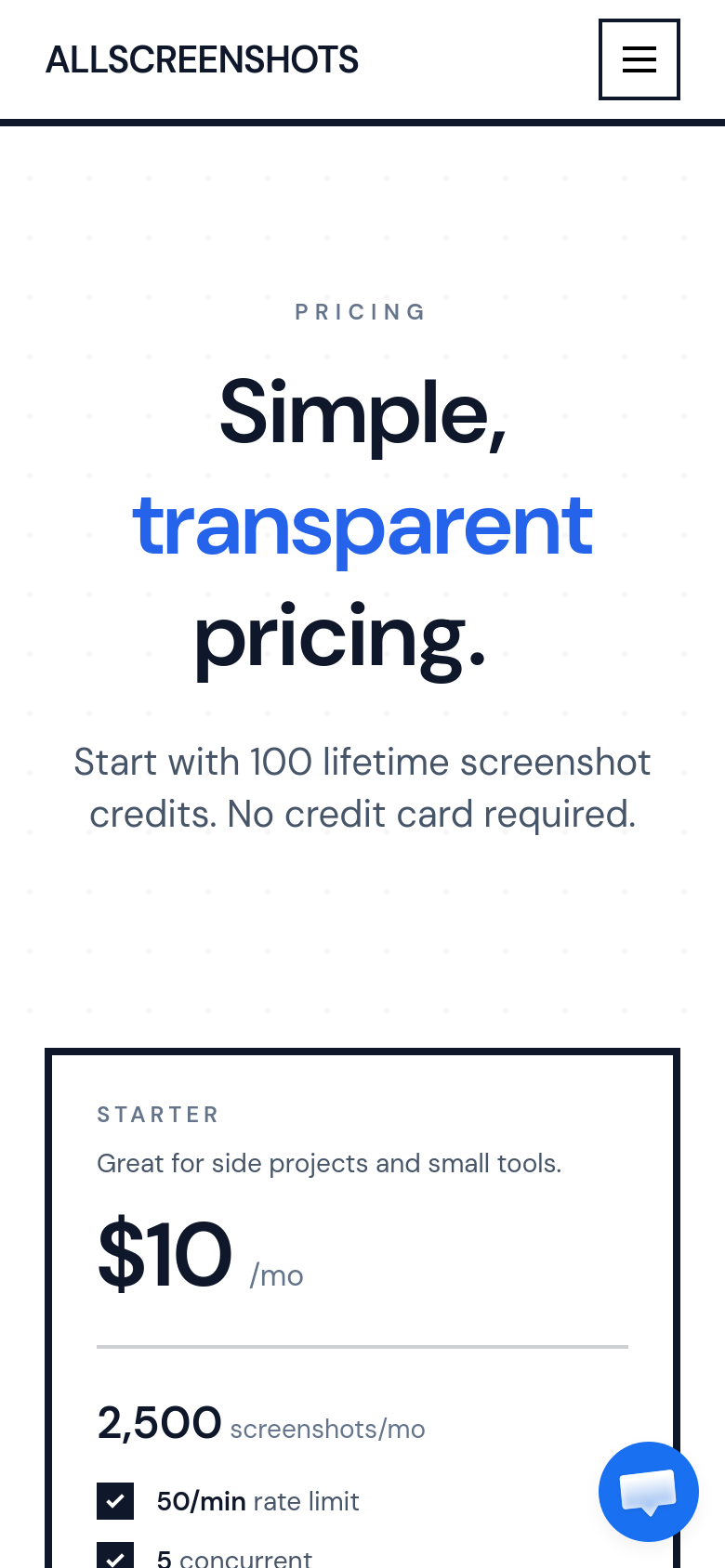 Pricing