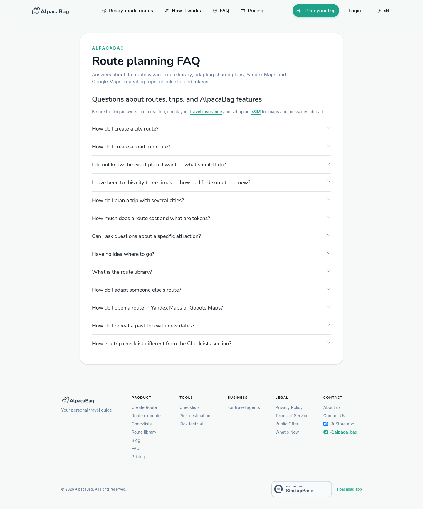 alpacabag.app — 