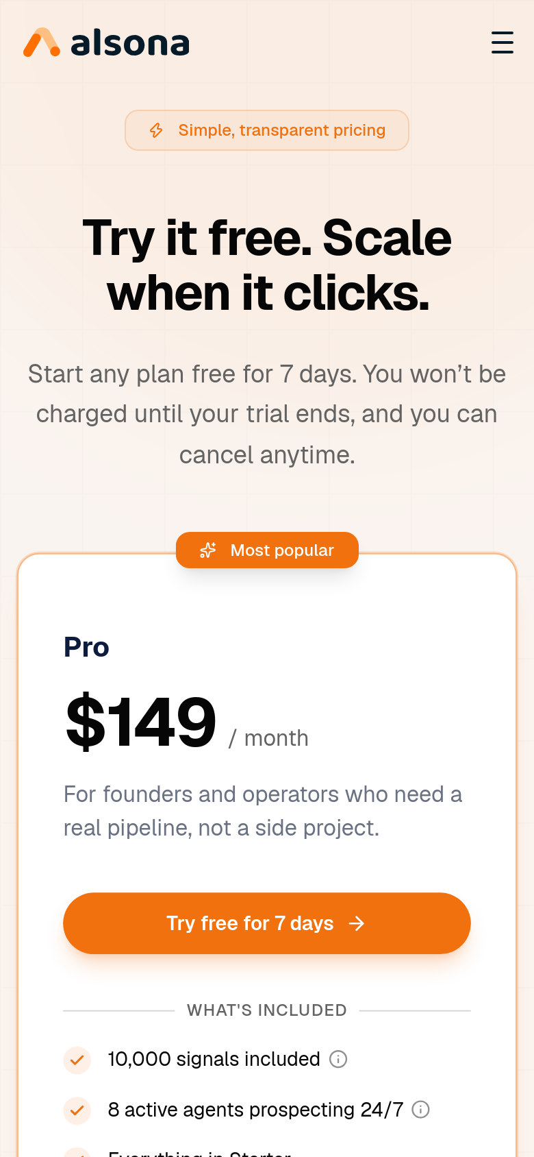 Pricing