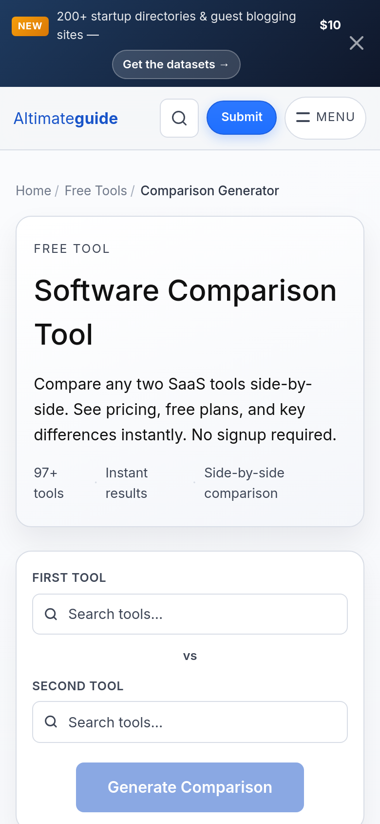 Free Tools
