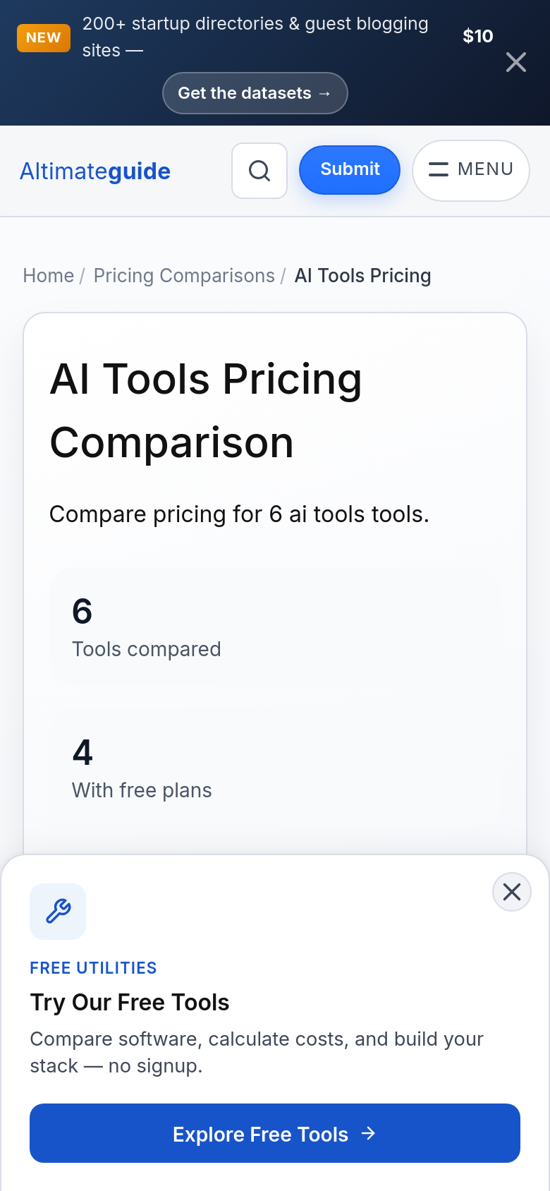 Pricing