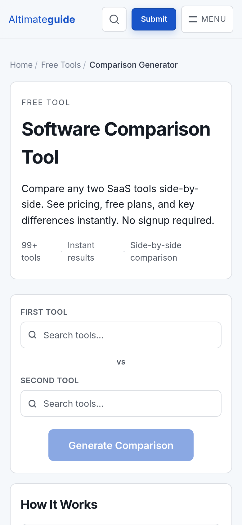 Free Tools