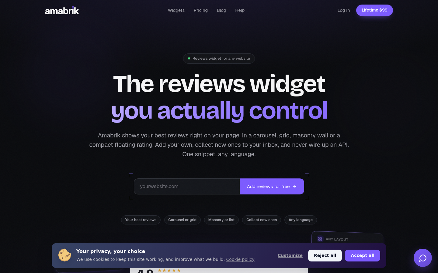 Widgets