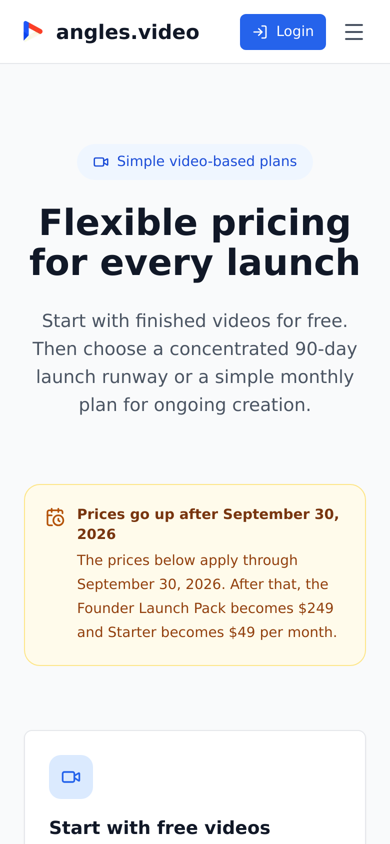 Pricing