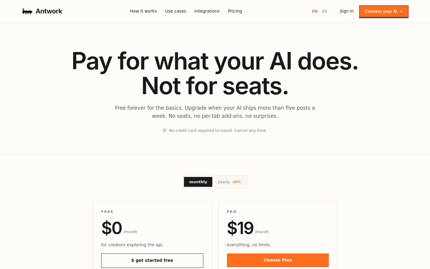 Pricing