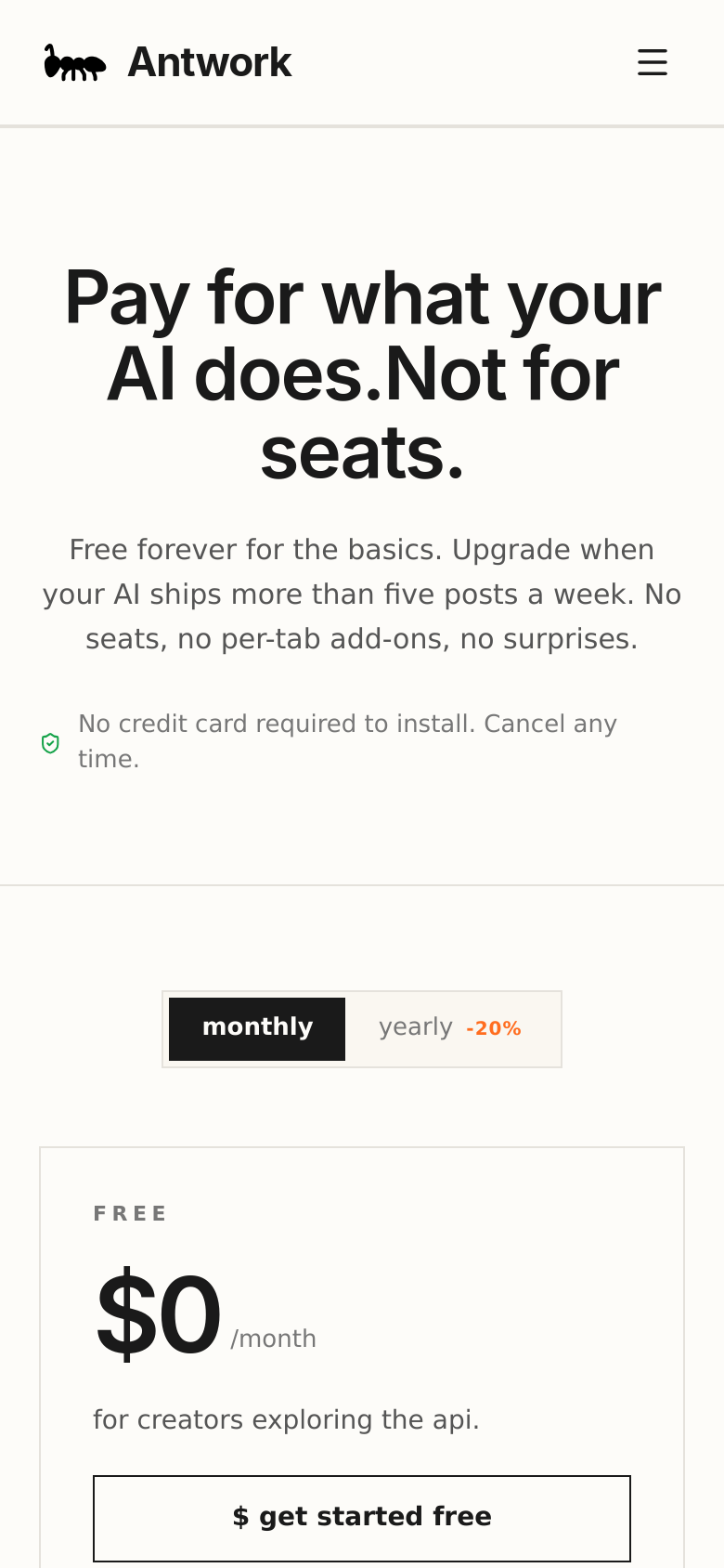 Pricing