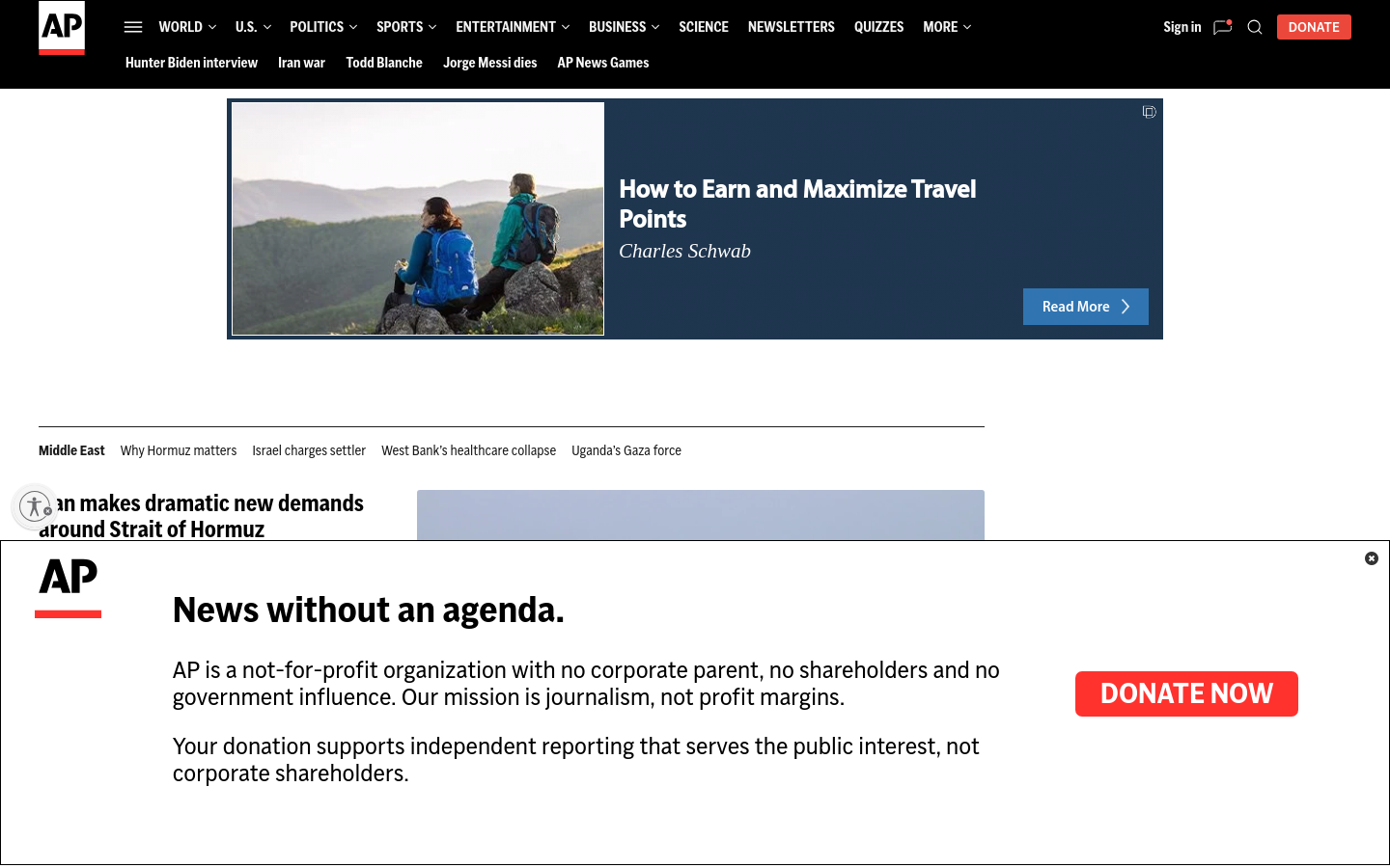 Captured Homepage / Lander