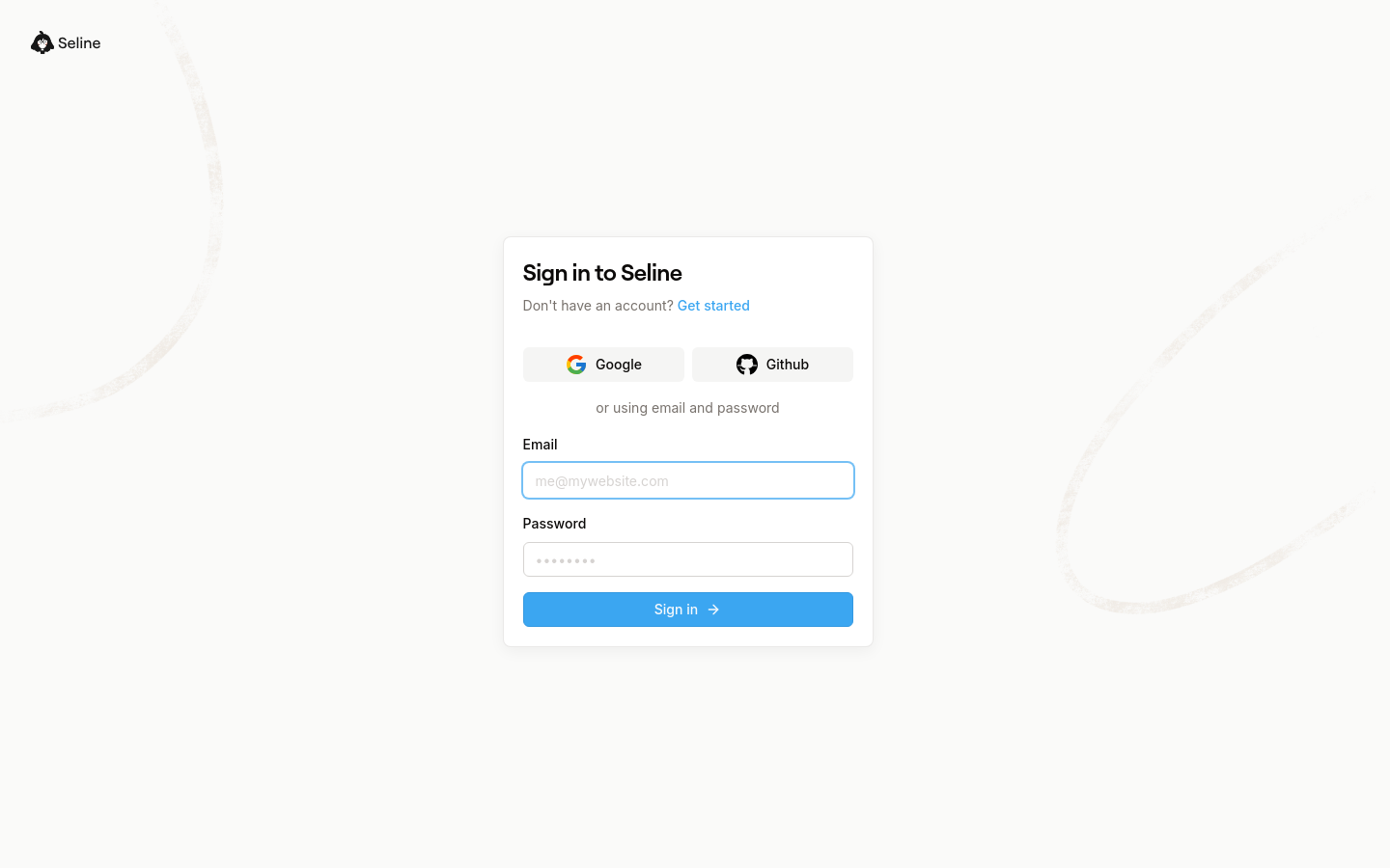 Captured Homepage / Lander