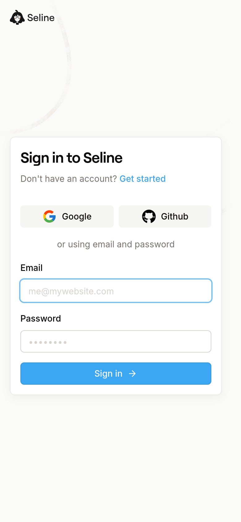 Homepage / Lander