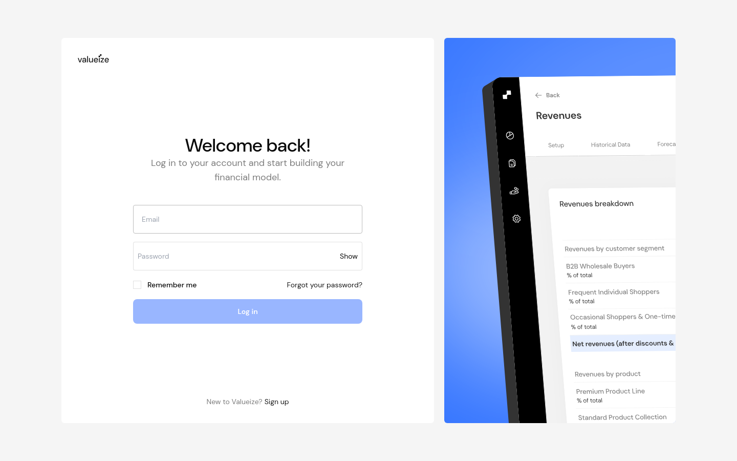 Captured Homepage / Lander