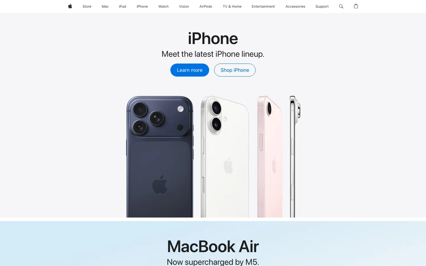 Captured Homepage / Lander