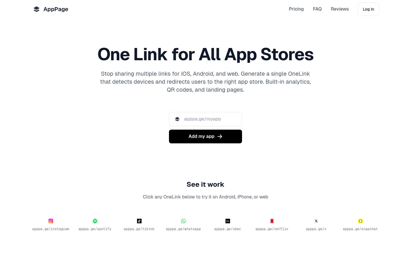 Captured Homepage / Lander