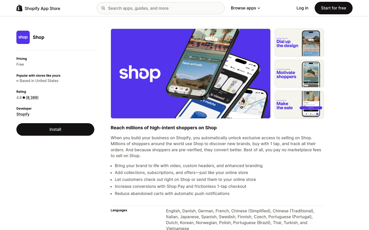 Shop