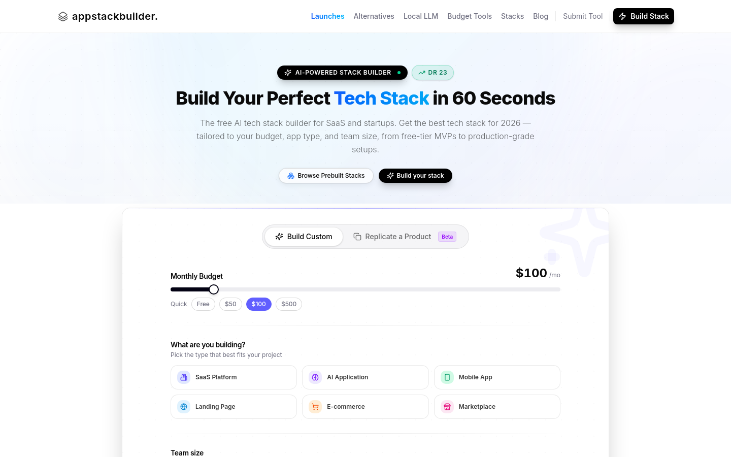 Captured Homepage / Lander