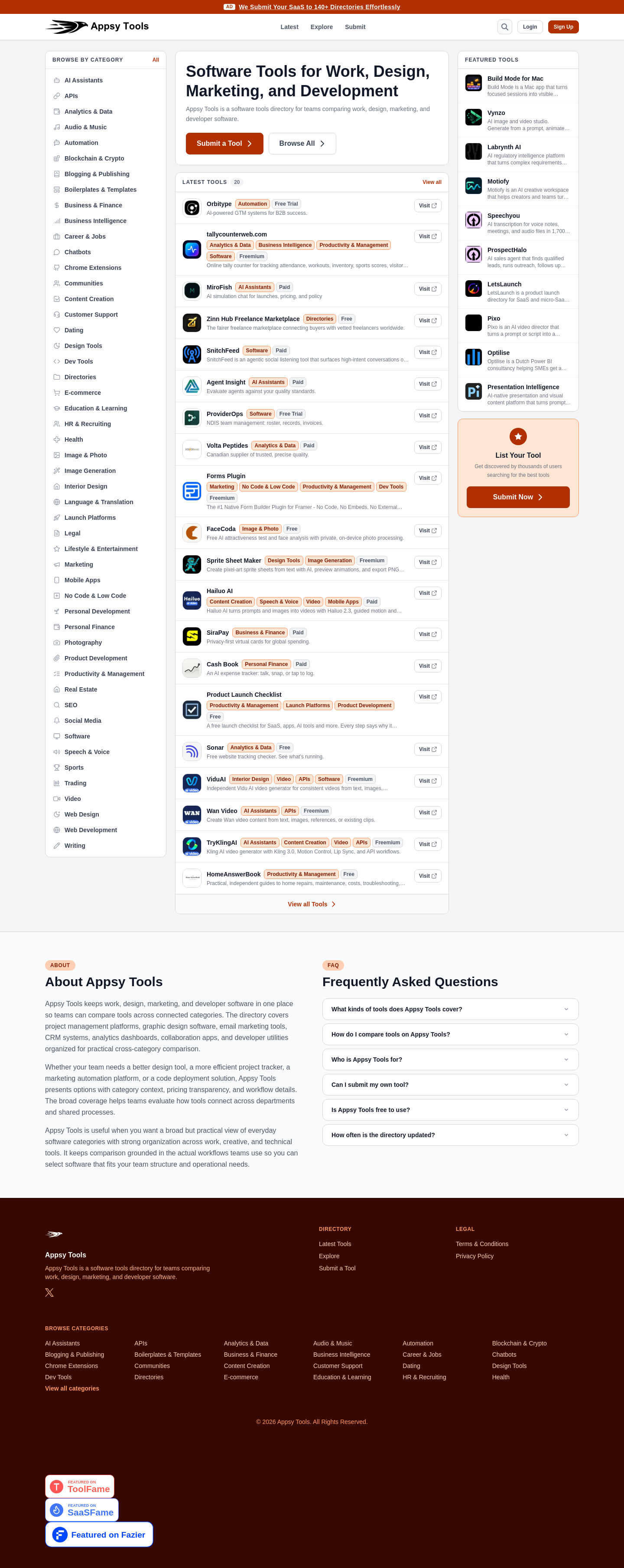 appsytools.com — The Trust Wall