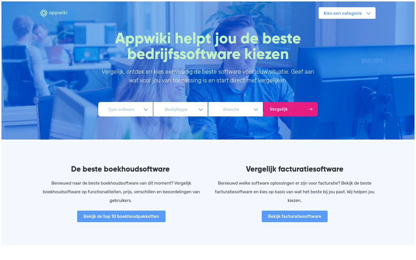 Captured Homepage / Lander