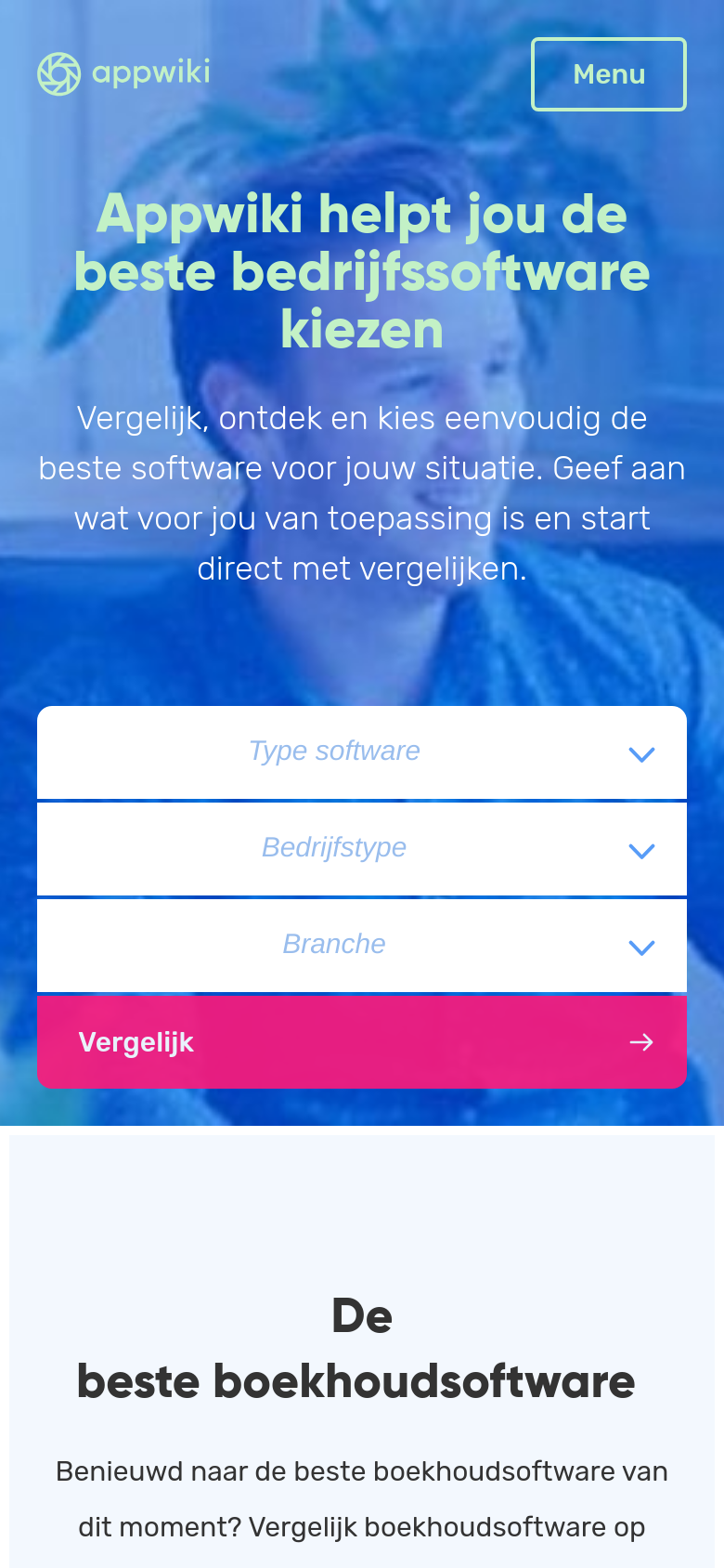 Homepage / Lander