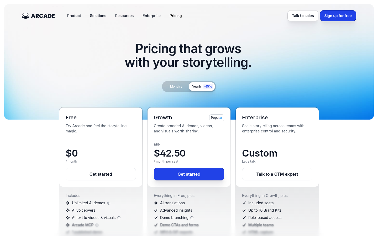 Pricing