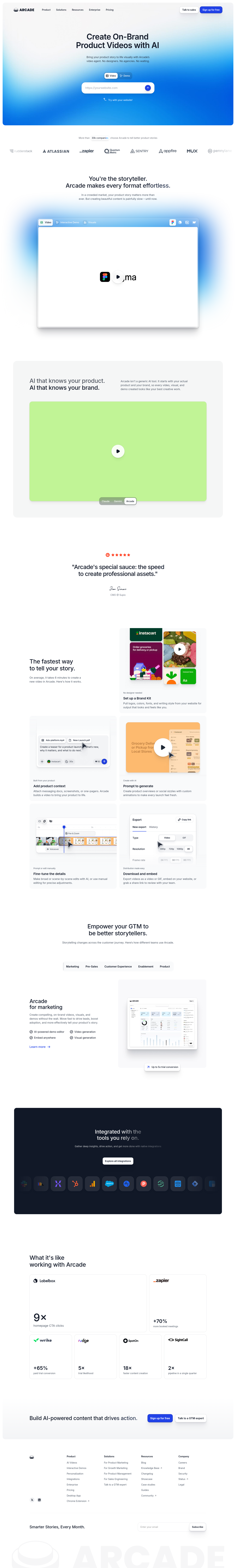arcade.software — The Trust-and-Ask