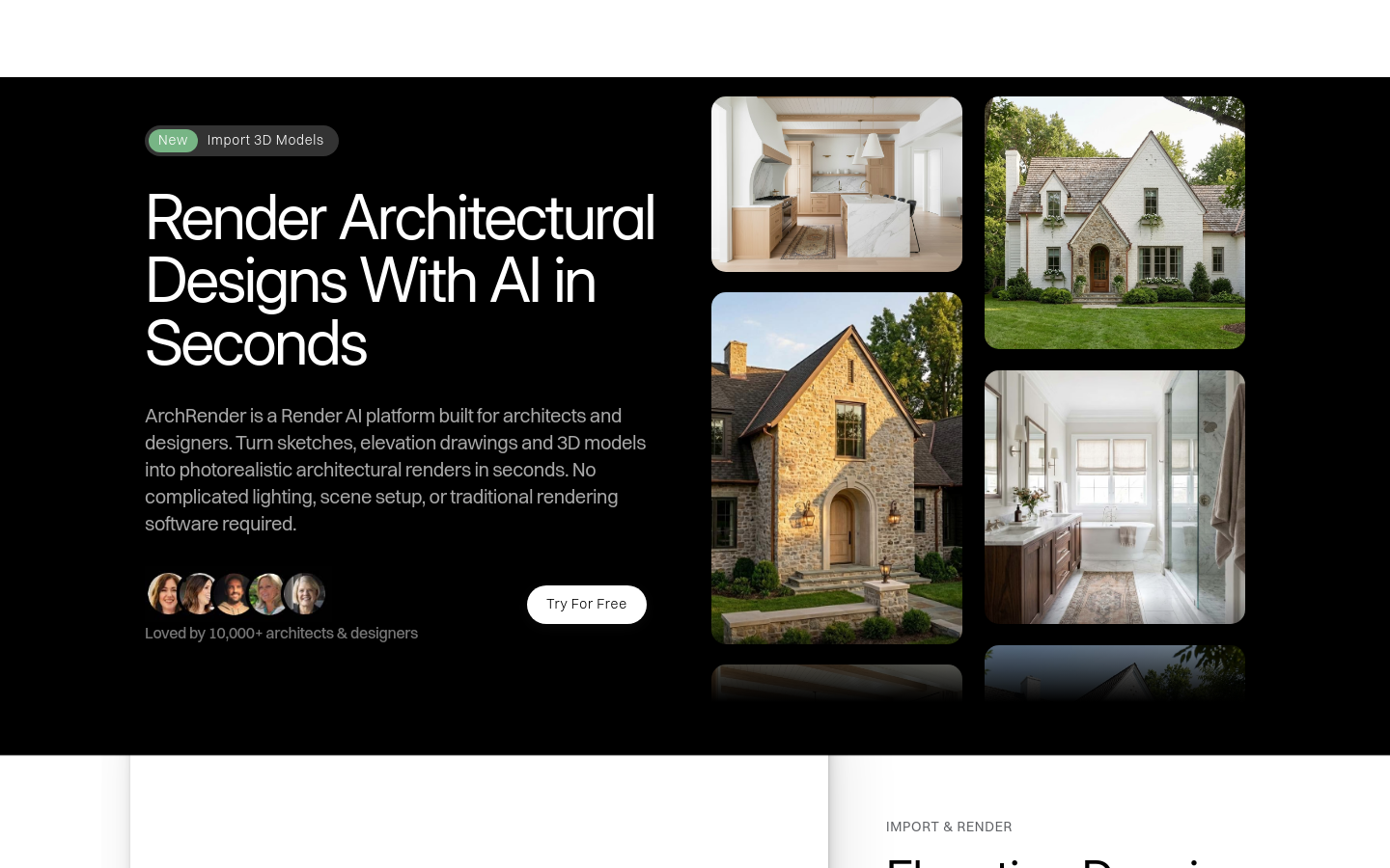 Captured Homepage / Lander
