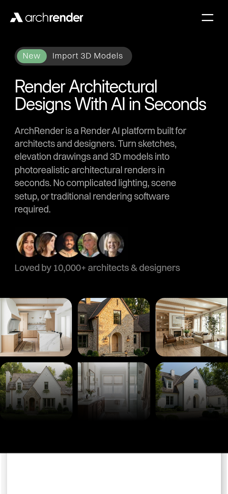 Homepage / Lander