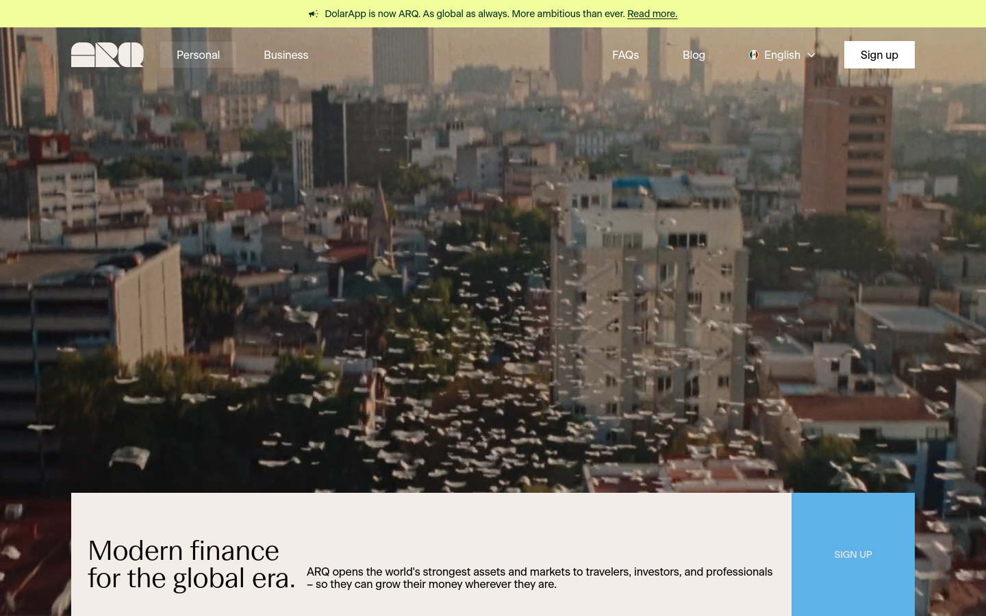 Captured Homepage / Lander
