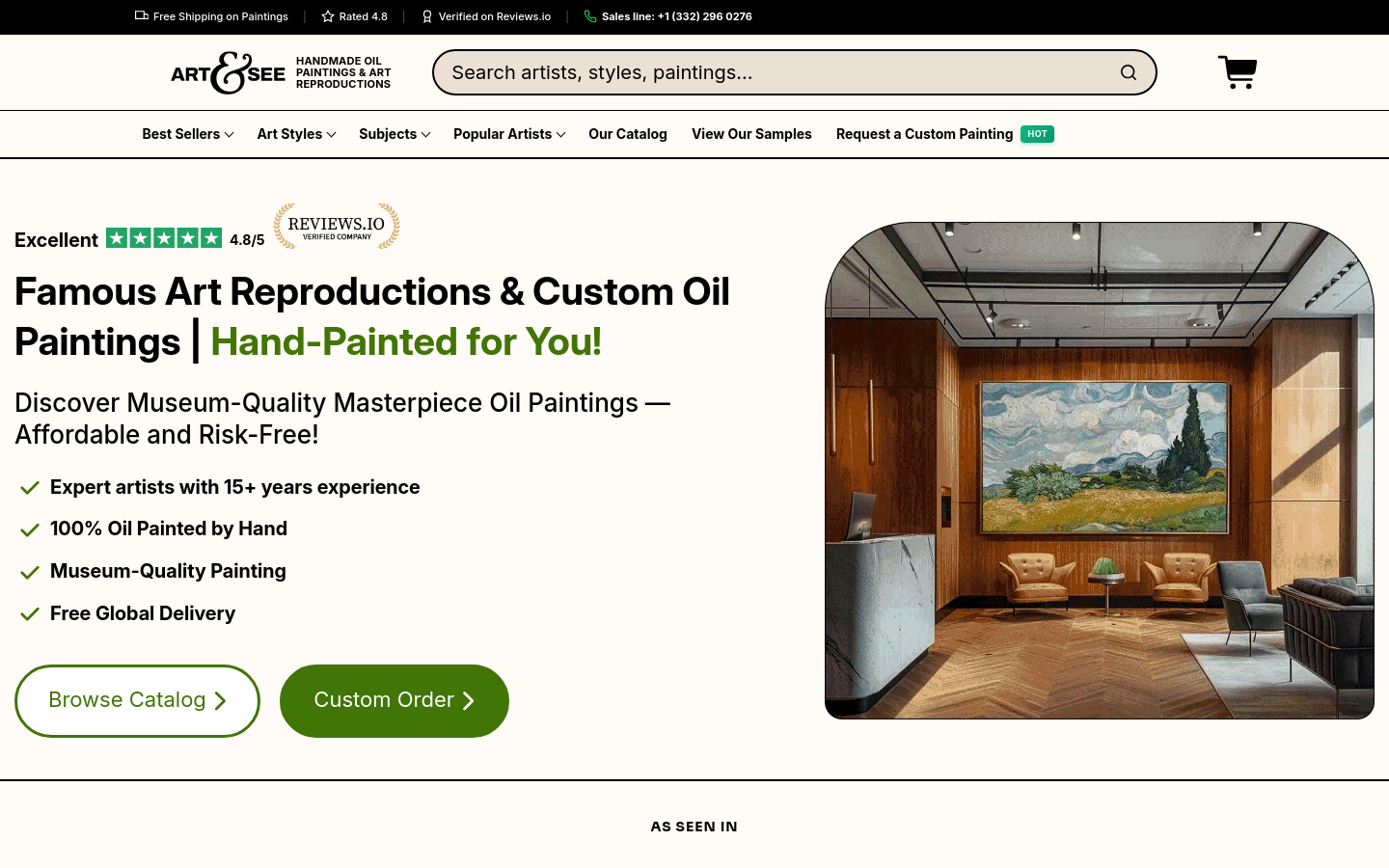 art-and-see.com home page