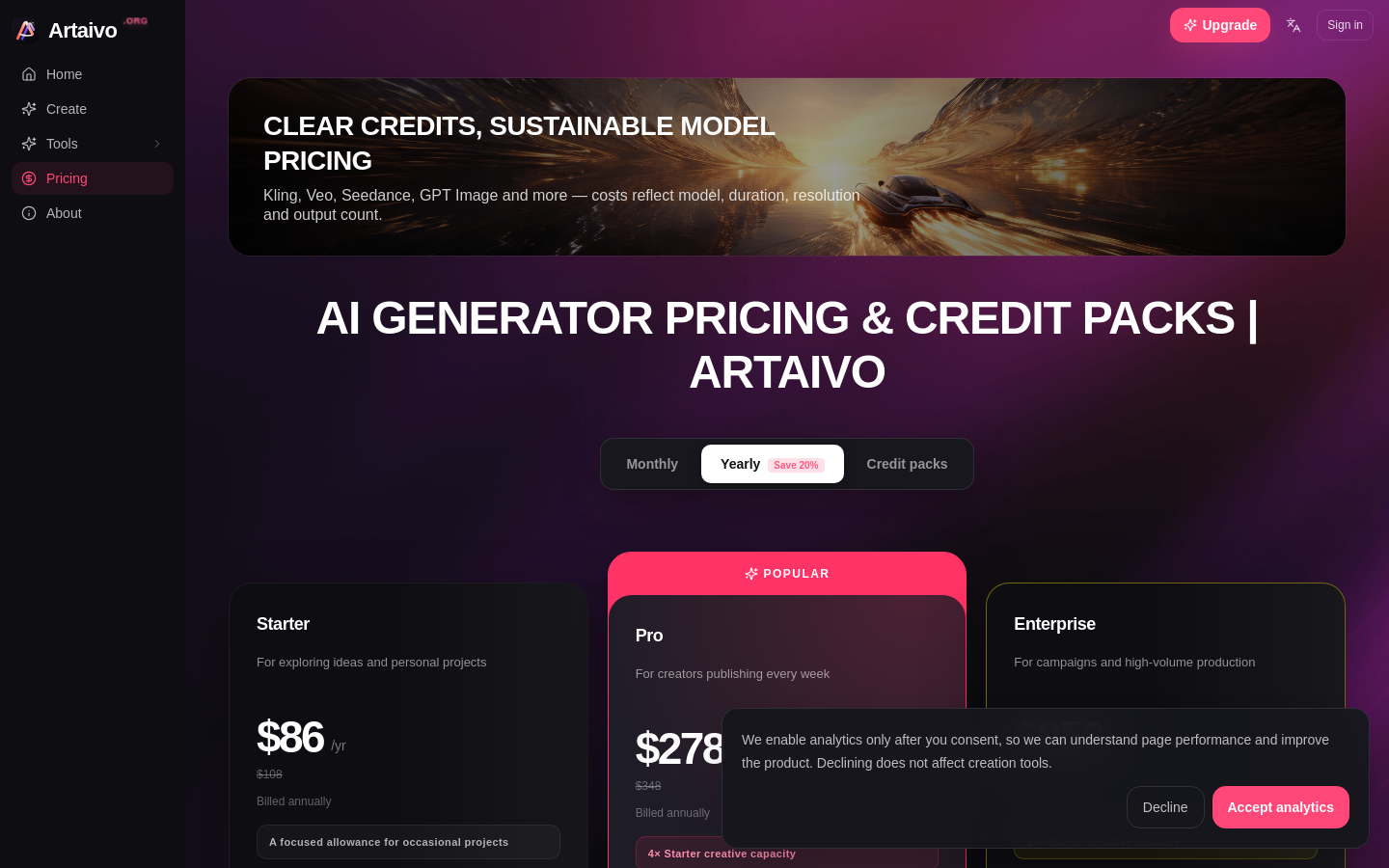 Pricing