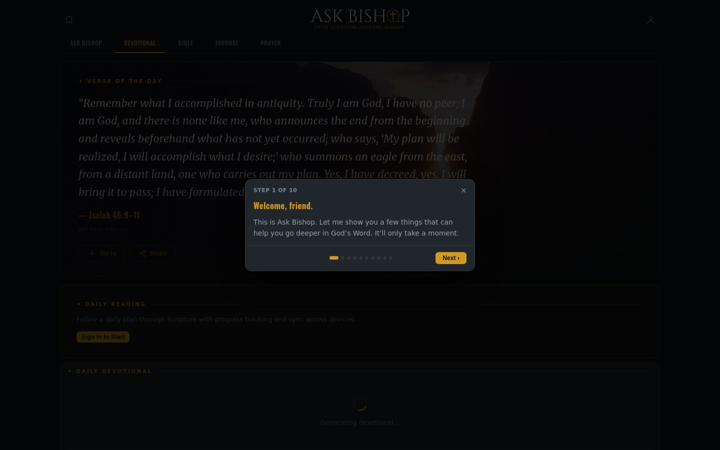 Captured Homepage / Lander