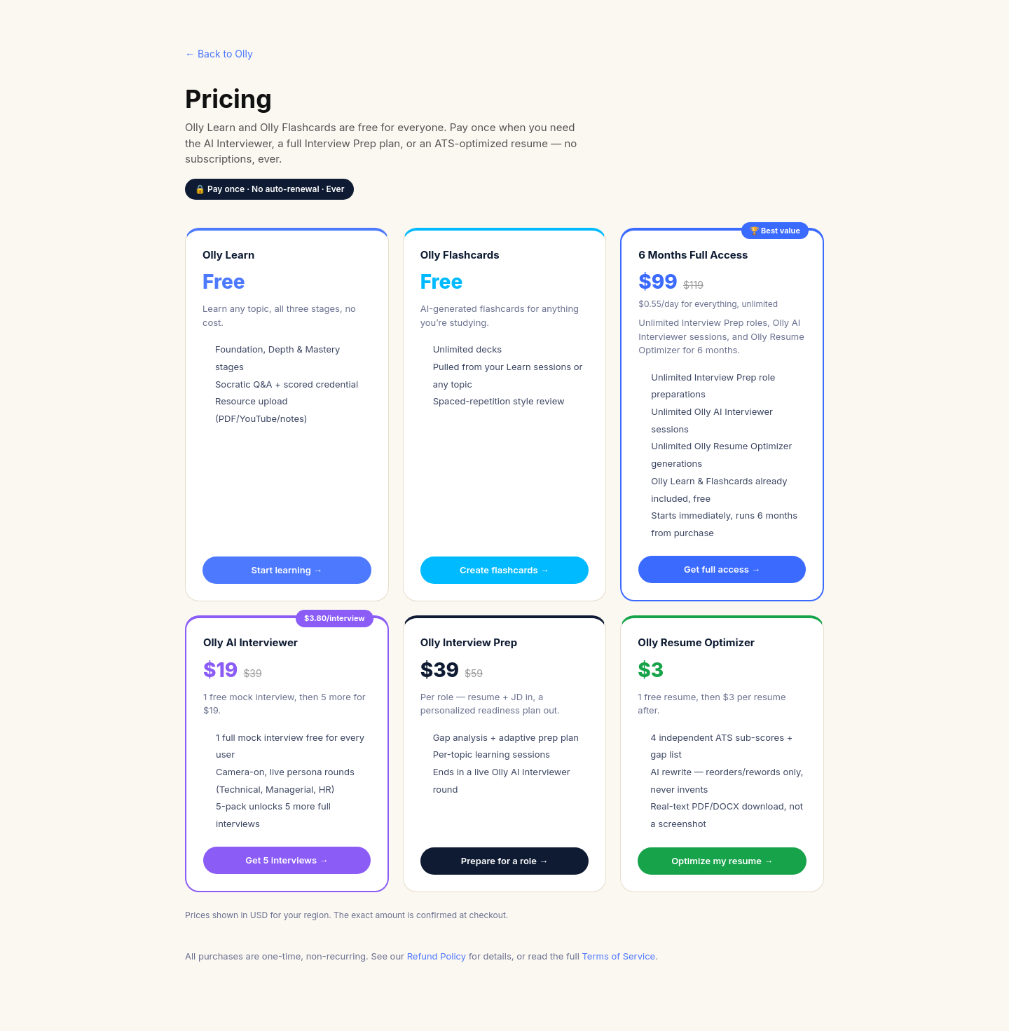 Price anchor element
