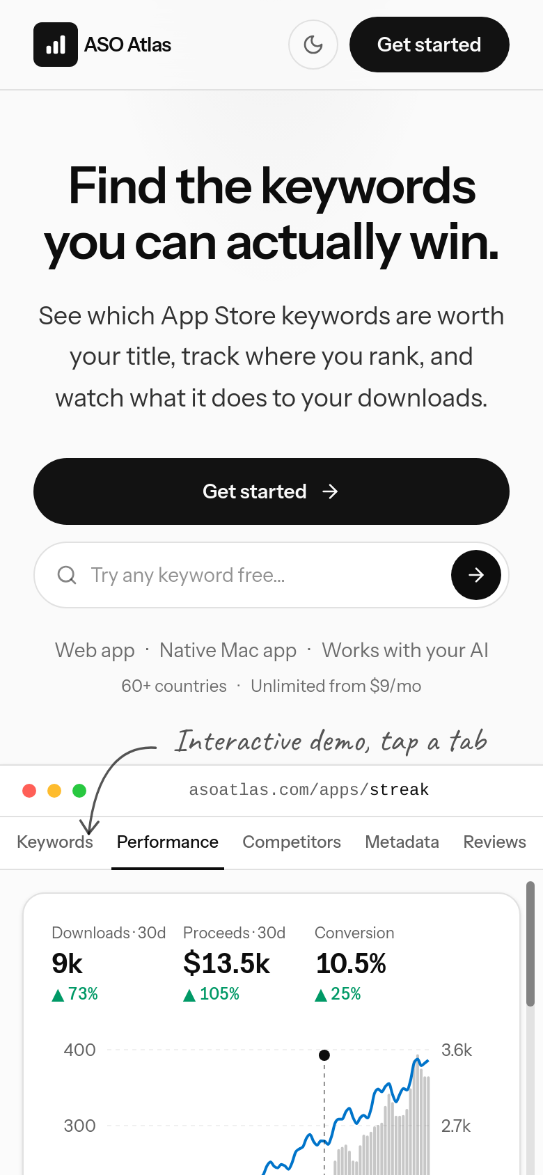 Homepage / Lander