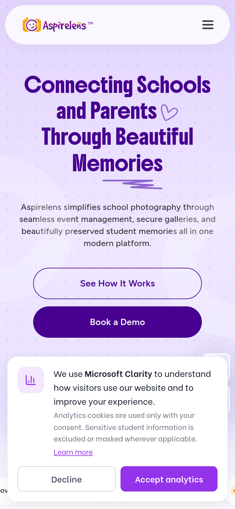 Homepage / Lander