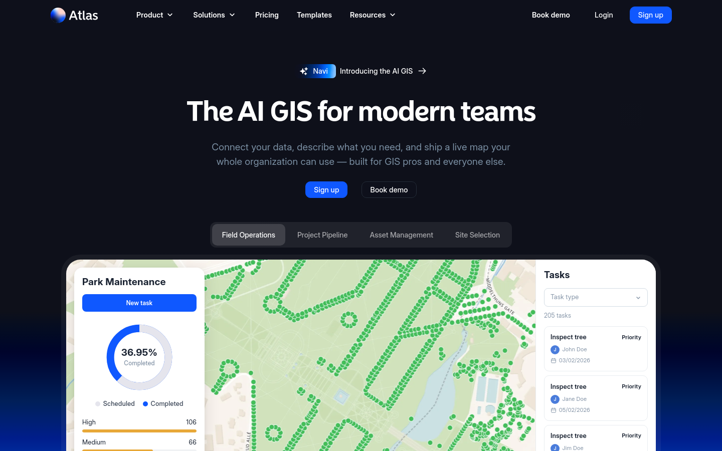 Captured Homepage / Lander