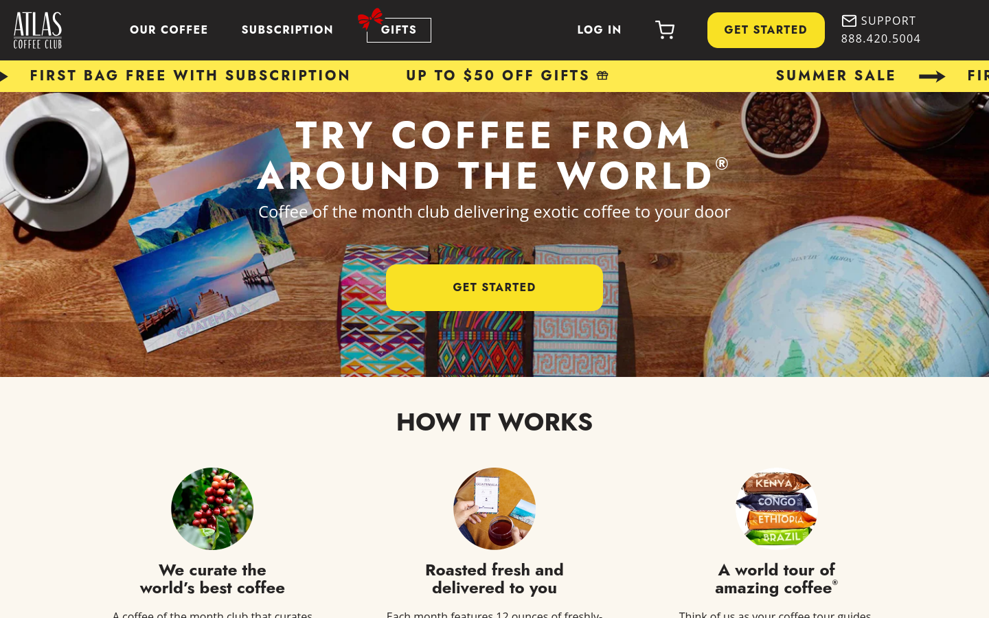 Captured Homepage / Lander