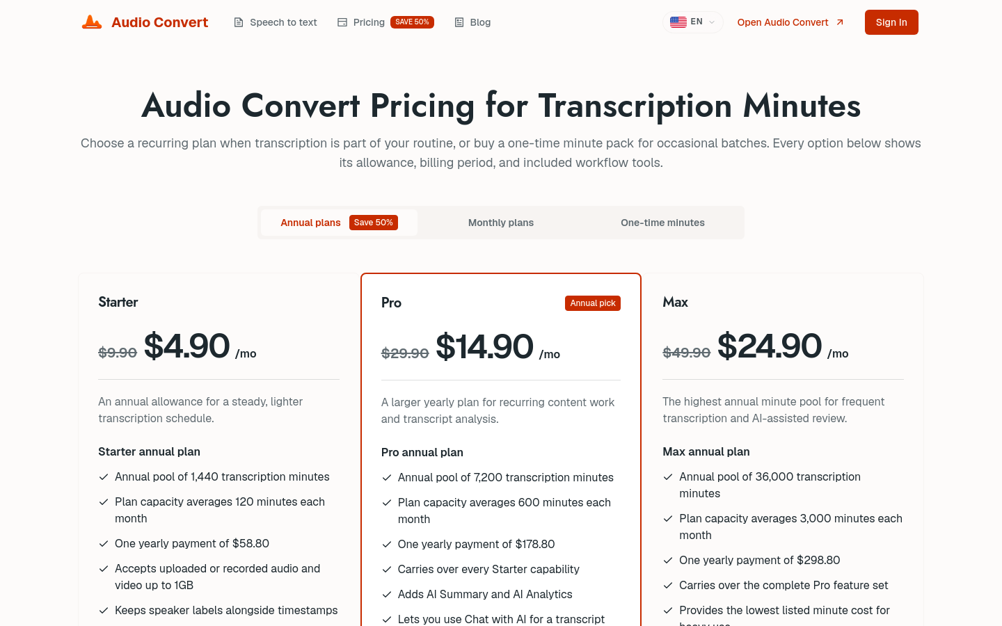 Pricing