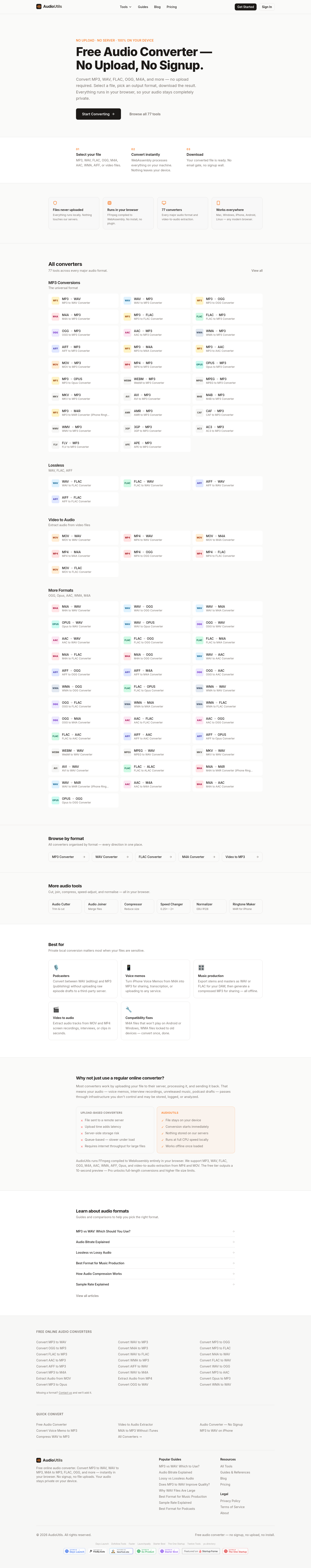 audioutils.com — 