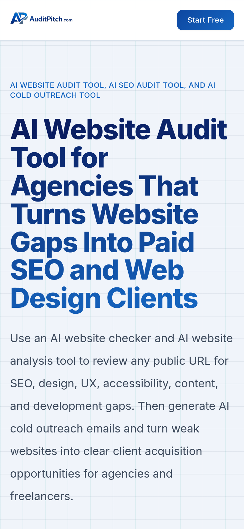 Homepage / Lander