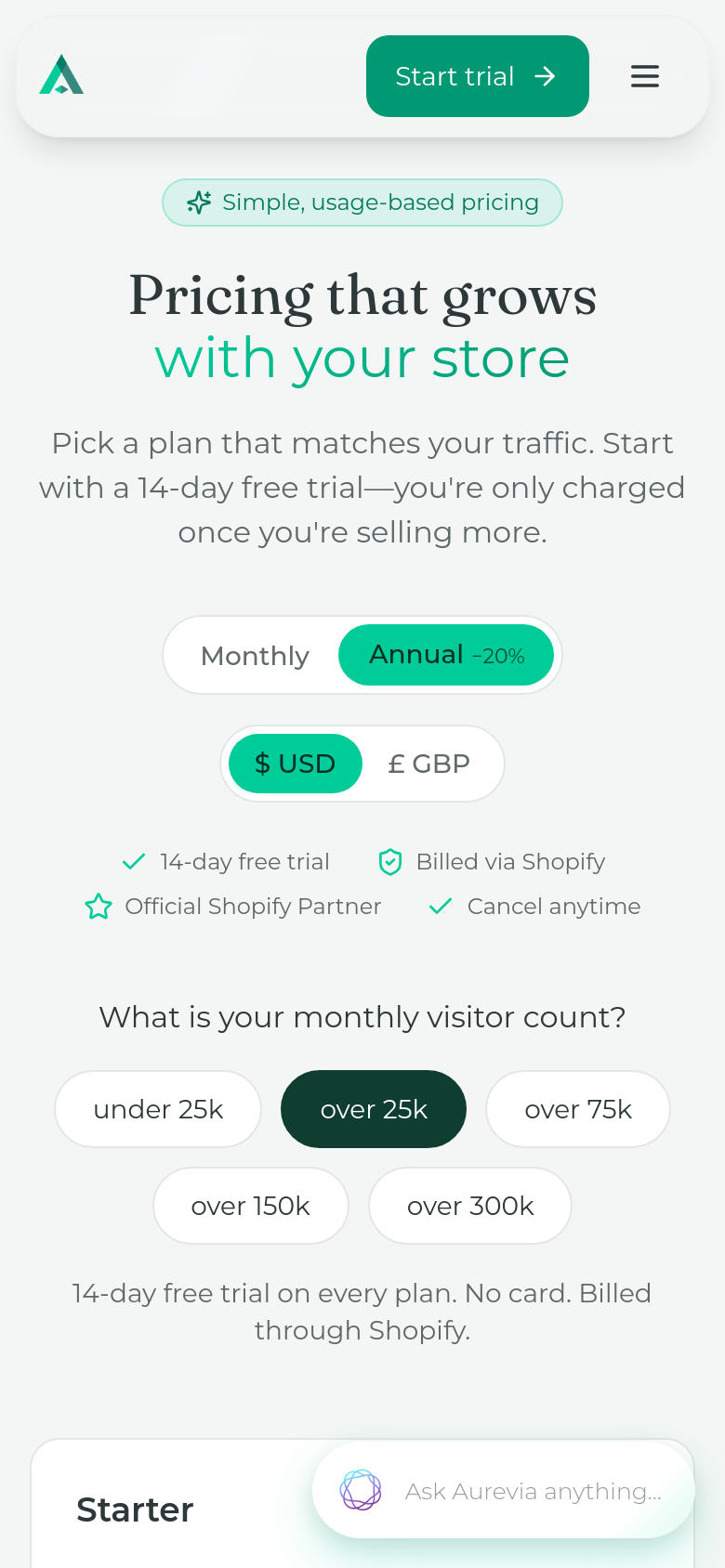 Pricing
