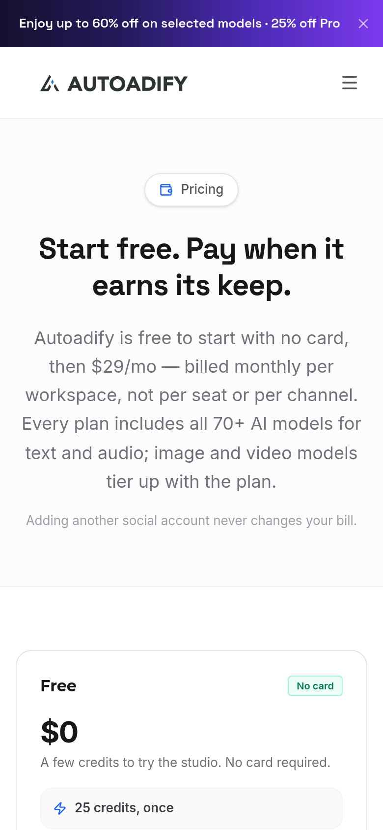 Pricing