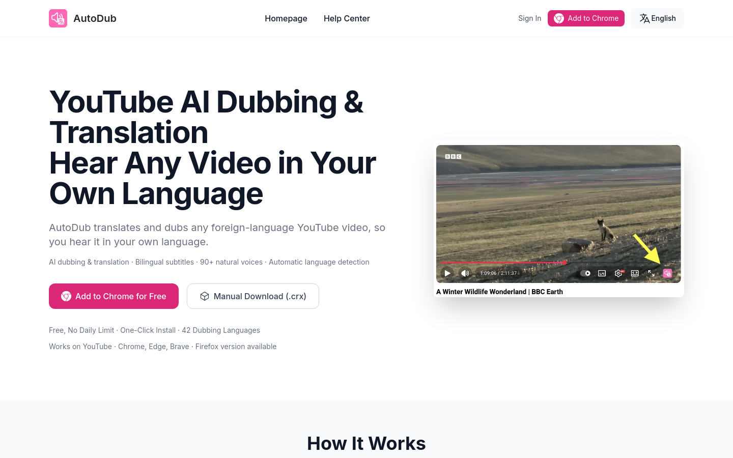 Captured Homepage / Lander