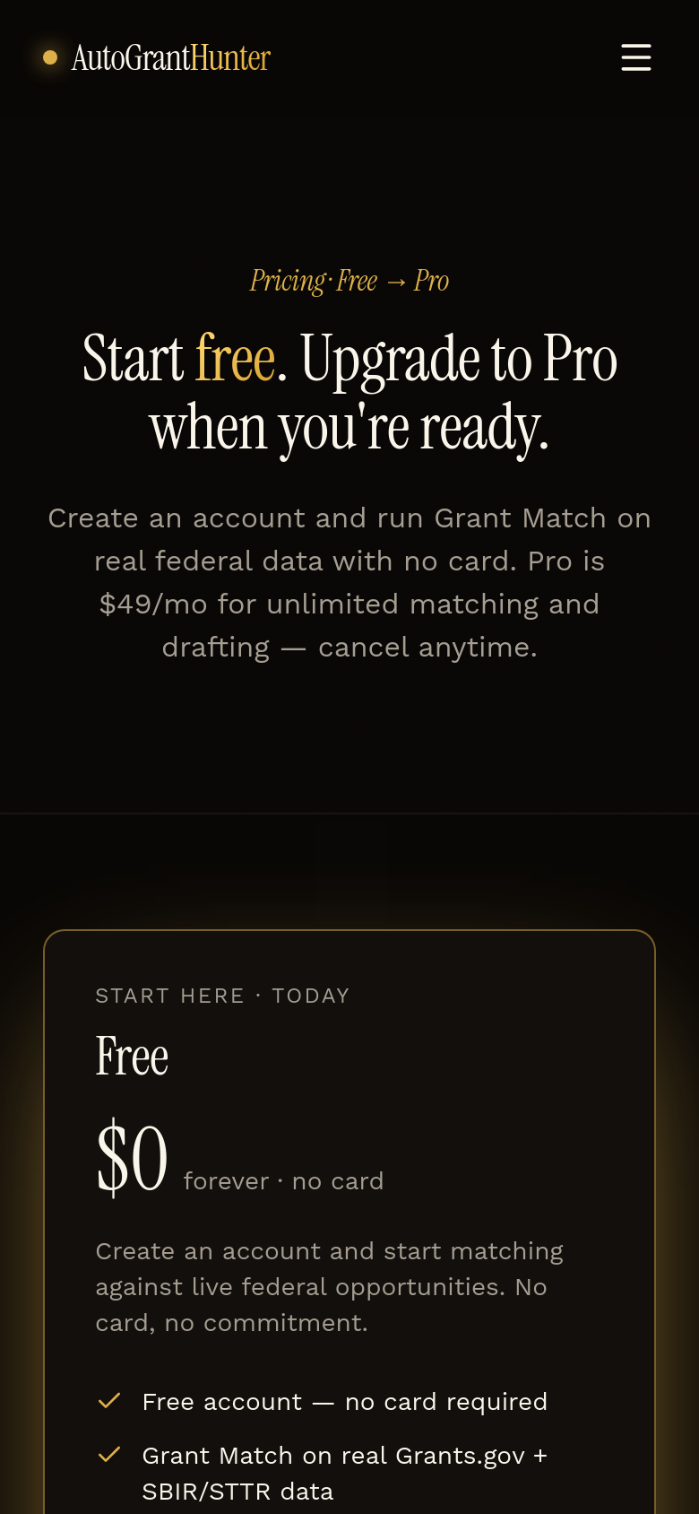 Pricing