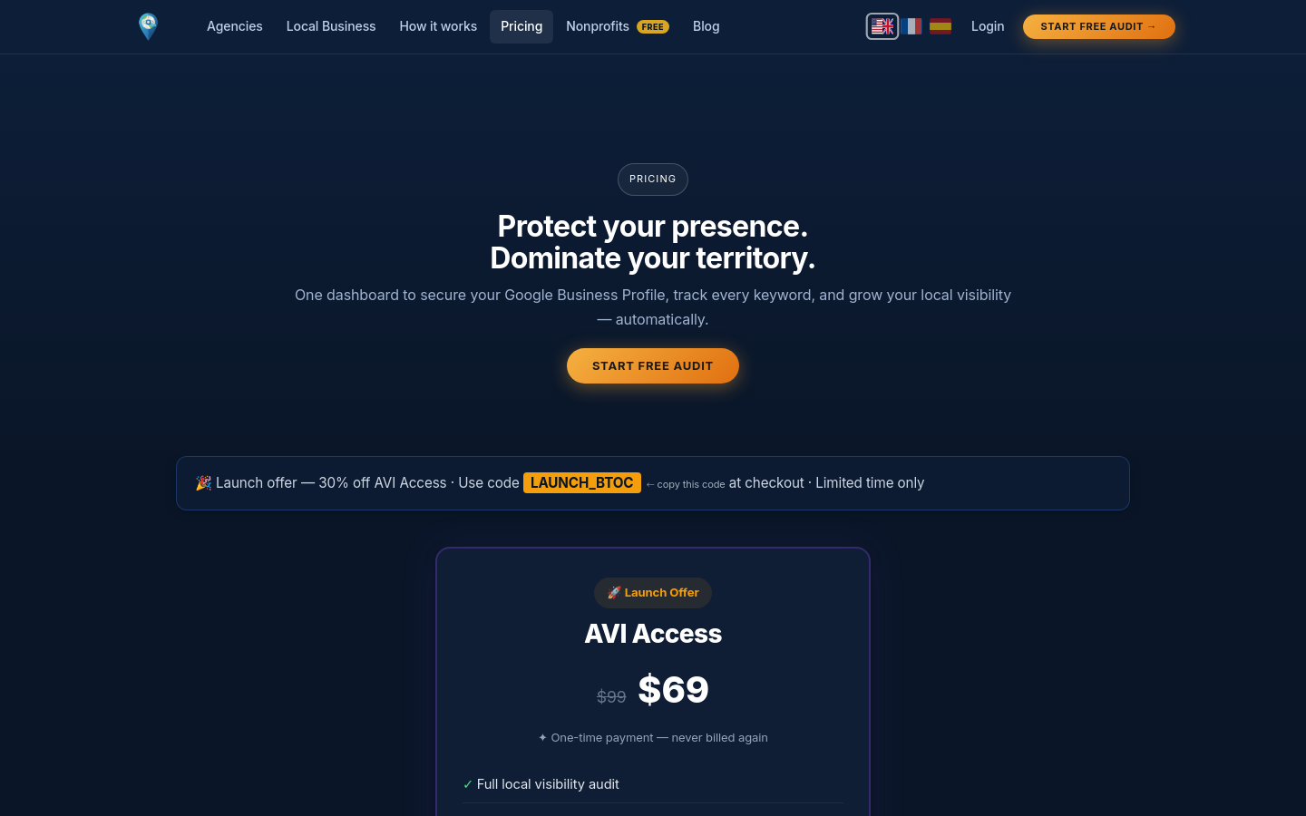 Pricing
