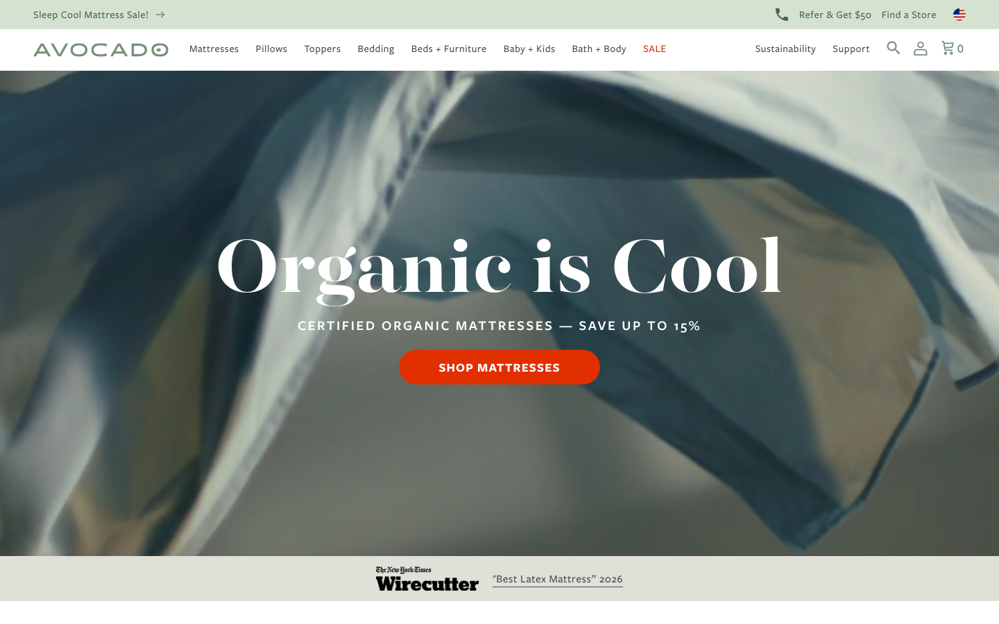 Captured Homepage / Lander