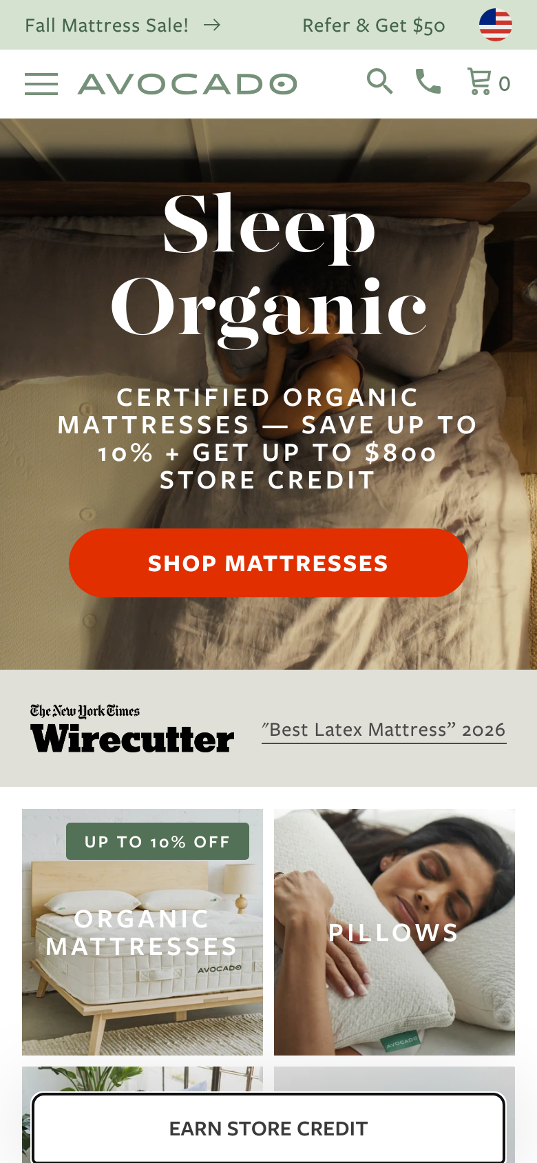 Homepage / Lander