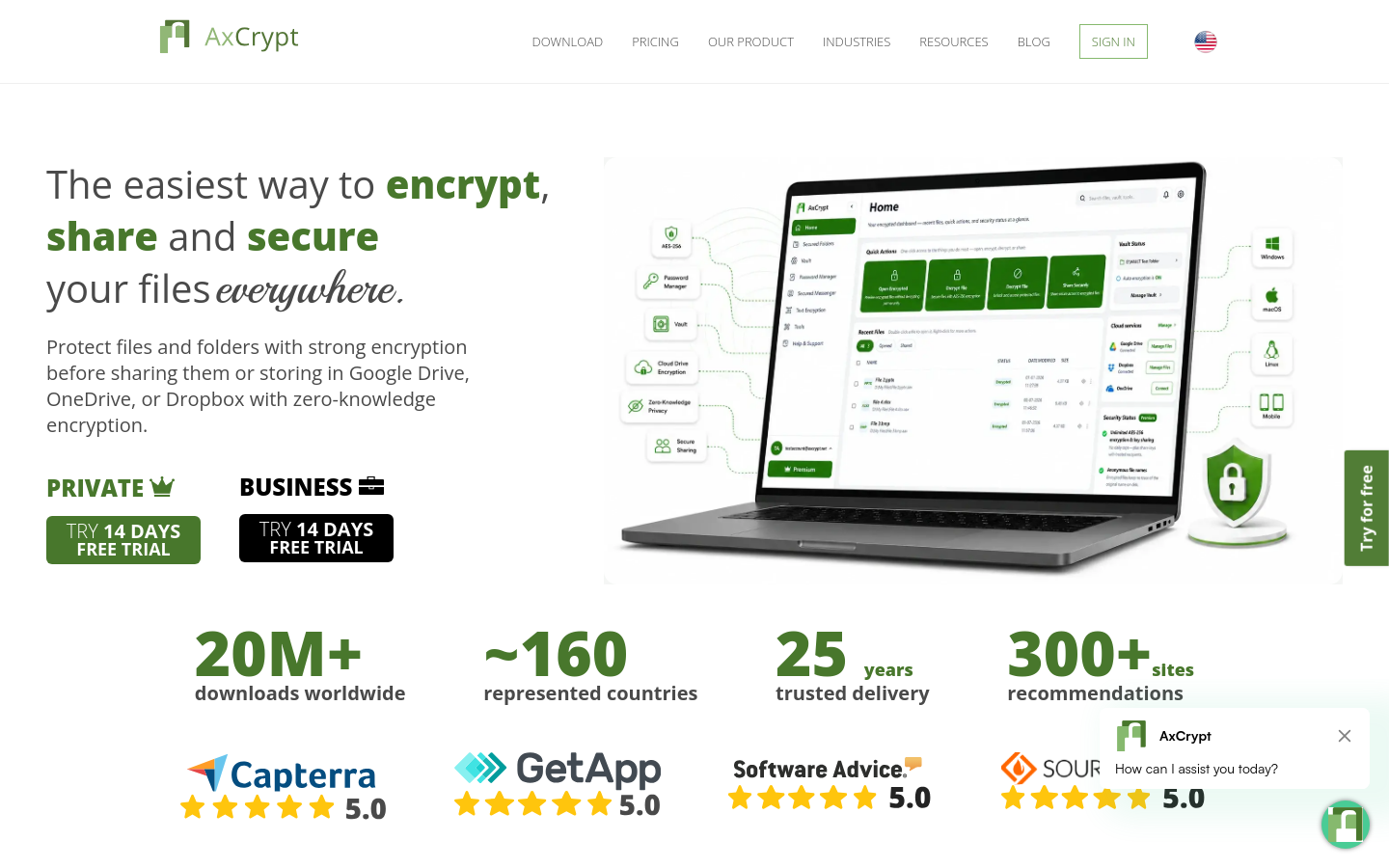 Captured Homepage / Lander