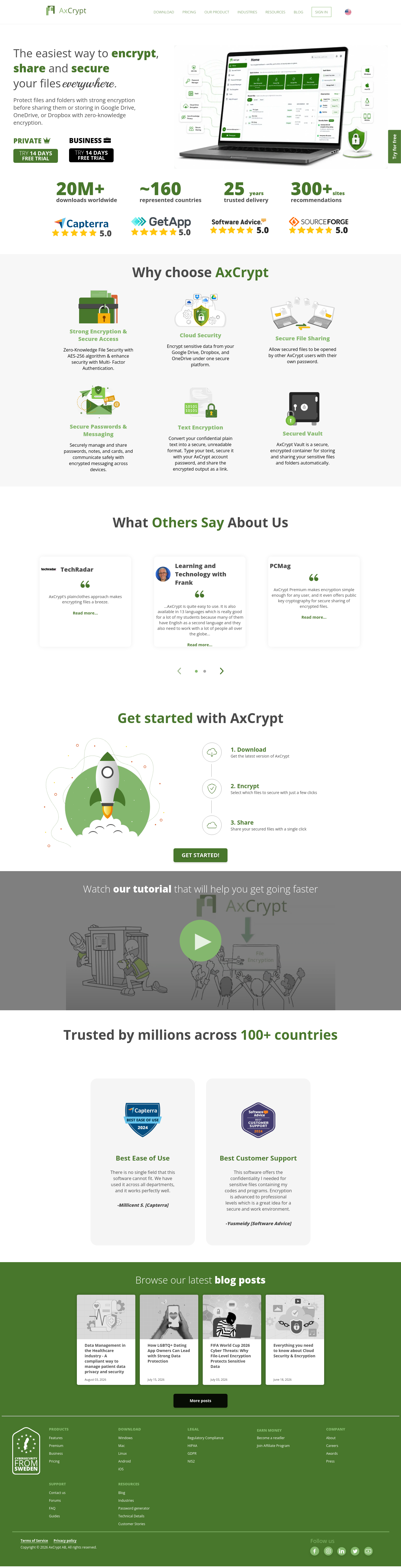 axcrypt.net — The Trust Wall