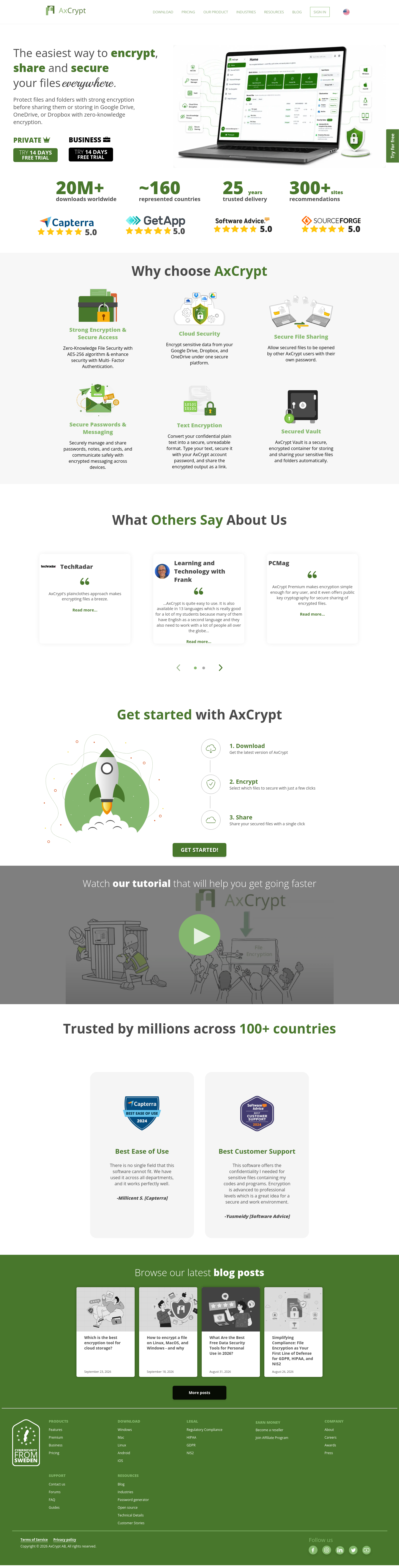 axcrypt.net — The Trust Wall