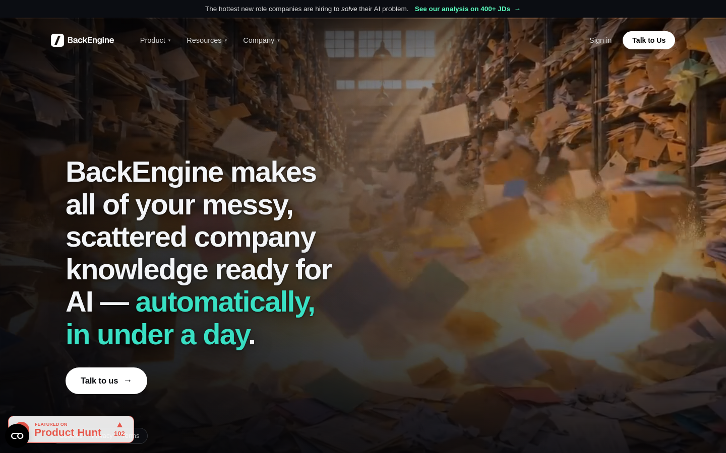 Captured Homepage / Lander
