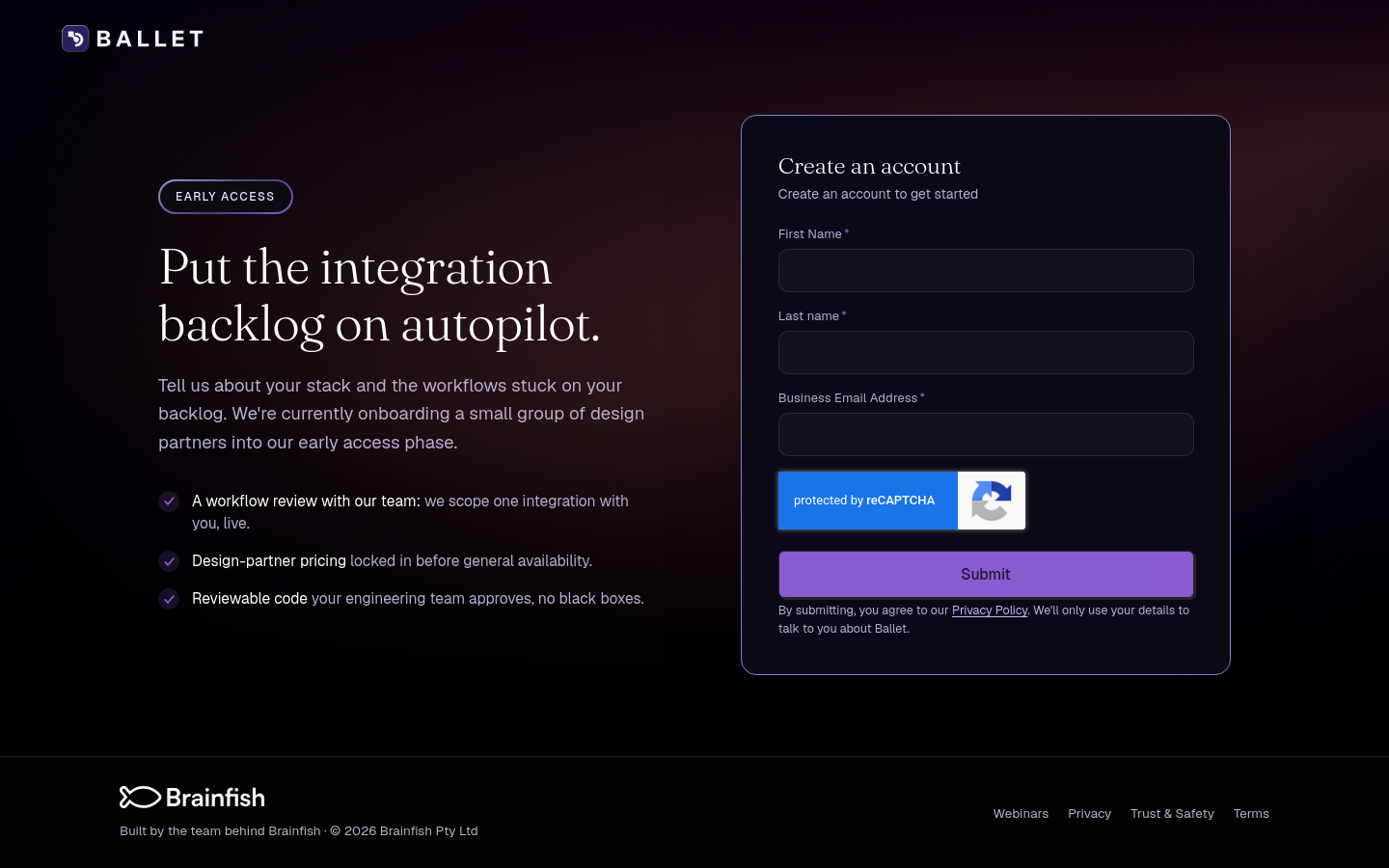 Signup