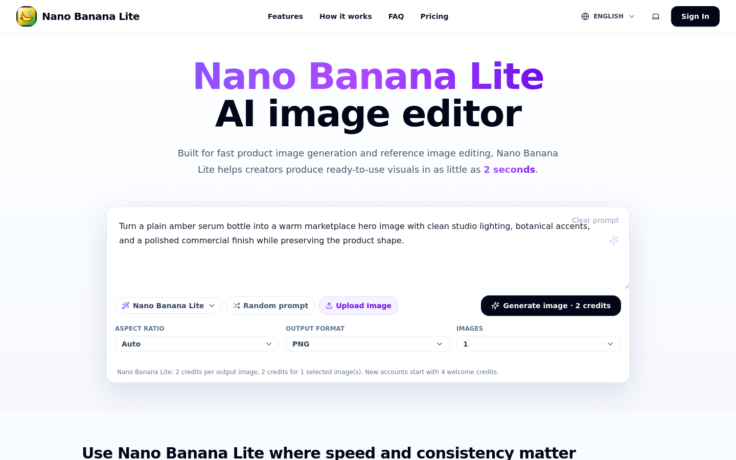 Captured Homepage / Lander